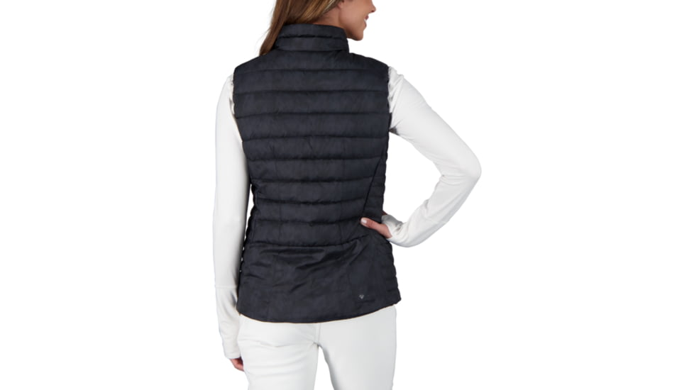 Obermeyer Nieve Down Vest - Womens, Black Ice, Extra Large, 14056-21111-XL