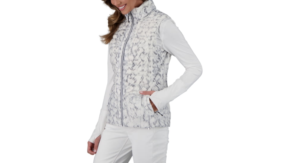 Obermeyer Nieve Down Vest - Womens, Squall Out, Extra Large, 14056-21101-XL