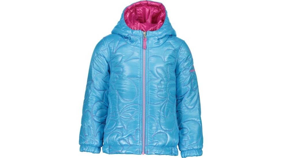 Obermeyer Nifty Reversible Insulato - Girls, Unicorn Sky, 5, 54011-UNICORN SKY-5