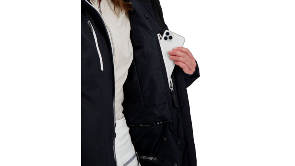 Obermeyer Nova Jacket - Womens, Black, 2, 11165-16009-2