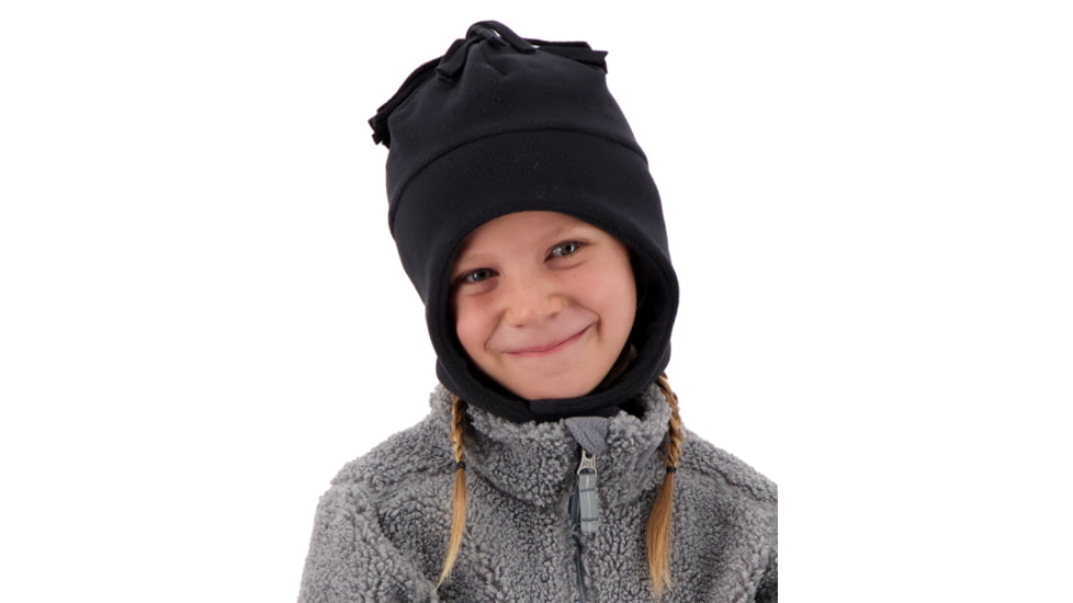 Obermeyer Orbit Fleece Hat, Black, 5-8, 77014-16009-5-8