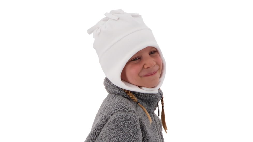 Obermeyer Orbit Fleece Hat, White, 5-8, 77014-16010-5-8