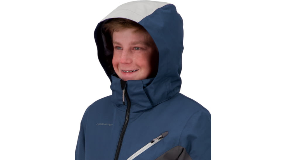 Obermeyer Outland Jacket - Boys, Fathom, Large, 41073-21173-L