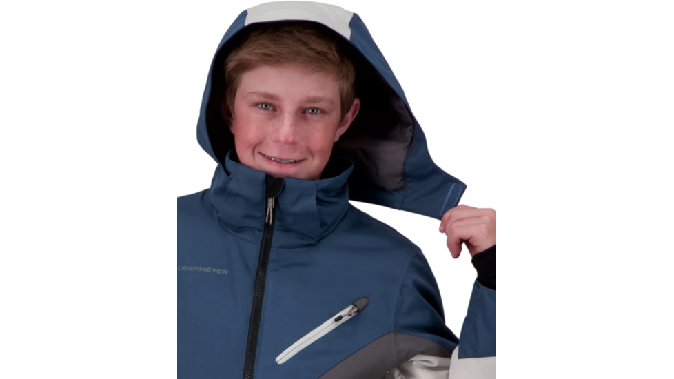 Obermeyer Outland Jacket - Boys, Fathom, Large, 41073-21173-L