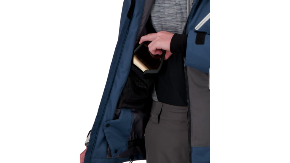 Obermeyer Outland Jacket - Boys, Fathom, Large, 41073-21173-L