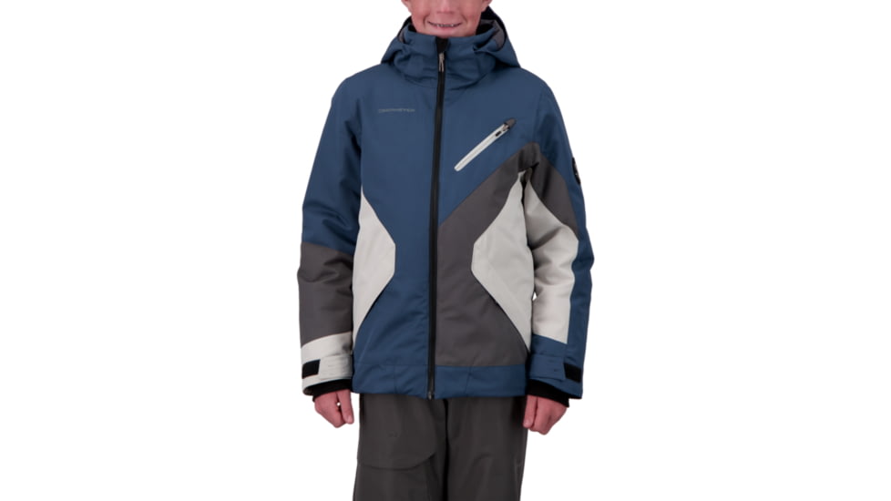 Obermeyer Outland Jacket - Boys, Fathom, Large, 41073-21173-L