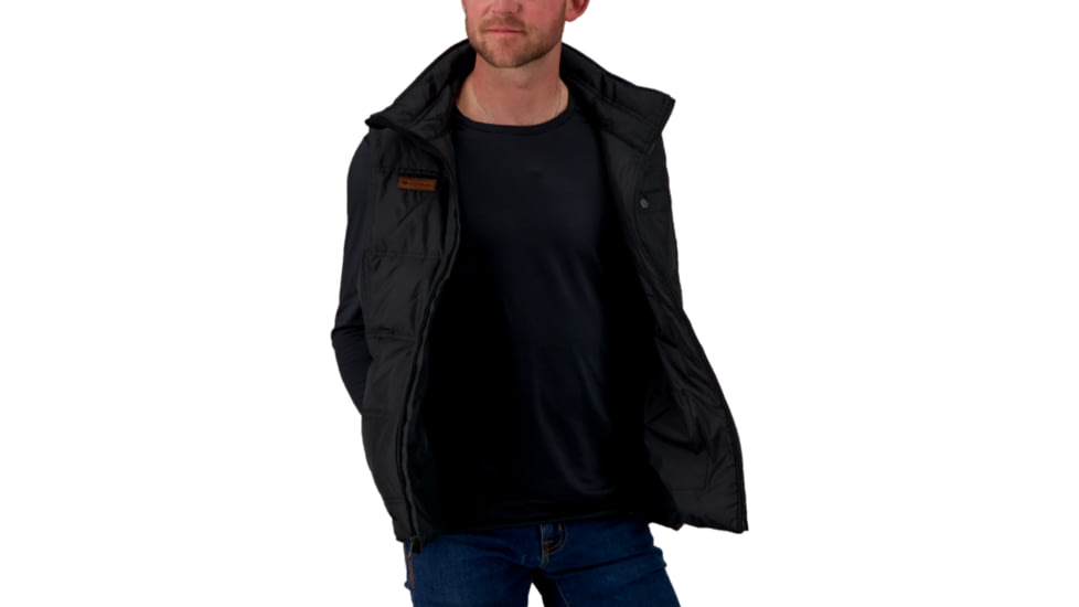 Obermeyer Owen Down Vest - Mens, Black II, 2XL, 24056-21009-2XL