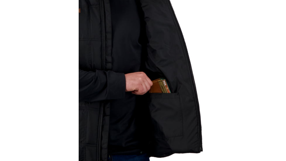 Obermeyer Owen Down Vest - Mens, Black II, 2XL, 24056-21009-2XL