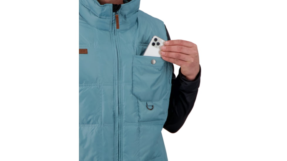 Obermeyer Owen Down Vest - Mens, Horizon, Large, 24056-21161-L