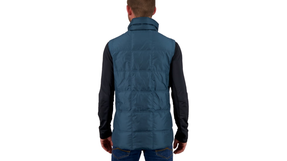Obermeyer Owen Down Vest - Mens, Raw Indigo, Large, 24056-21175-L