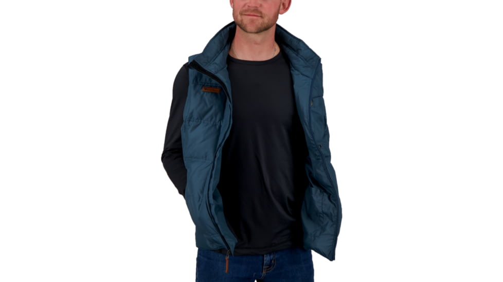 Obermeyer Owen Down Vest - Mens, Raw Indigo, Large, 24056-21175-L