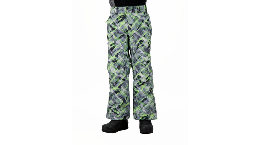 Obermeyer Parker Pant - Boys, Carbon Camo, Large, 45022-21184-L