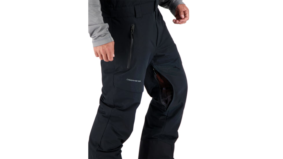 Obermeyer Perseus Bib Pant - Mens, Black, Small, 25005-16009-S