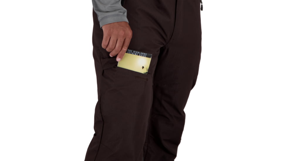 Obermeyer Perseus Bib Pant - Mens, Leather, Small, 25005-21019-S