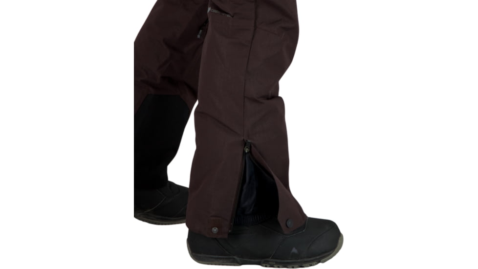 Obermeyer Perseus Bib Pant - Mens, Leather, Small, 25005-21019-S