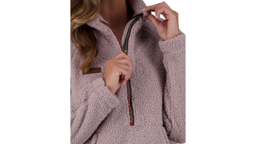 Obermeyer Piper Sherpa Pullover - Womens, Dakota, Small, 17058-21075-S
