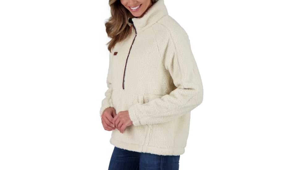 Obermeyer Piper Sherpa Pullover - Womens, Quartz, Medium, 17058-21011-M