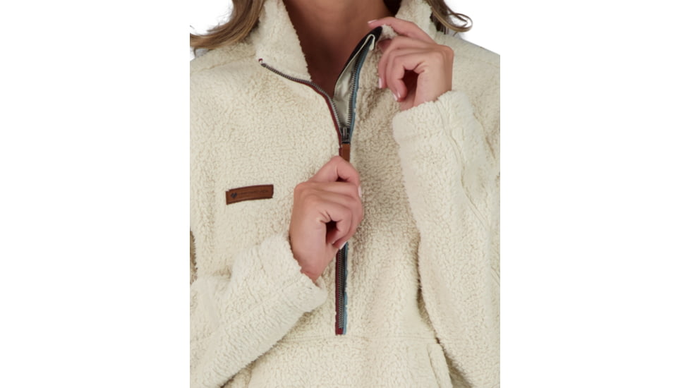 Obermeyer Piper Sherpa Pullover - Womens, Quartz, Medium, 17058-21011-M