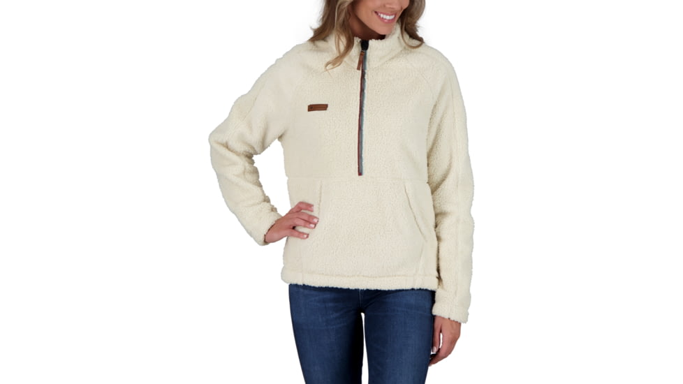 Obermeyer Piper Sherpa Pullover - Womens, Quartz, Medium, 17058-21011-M