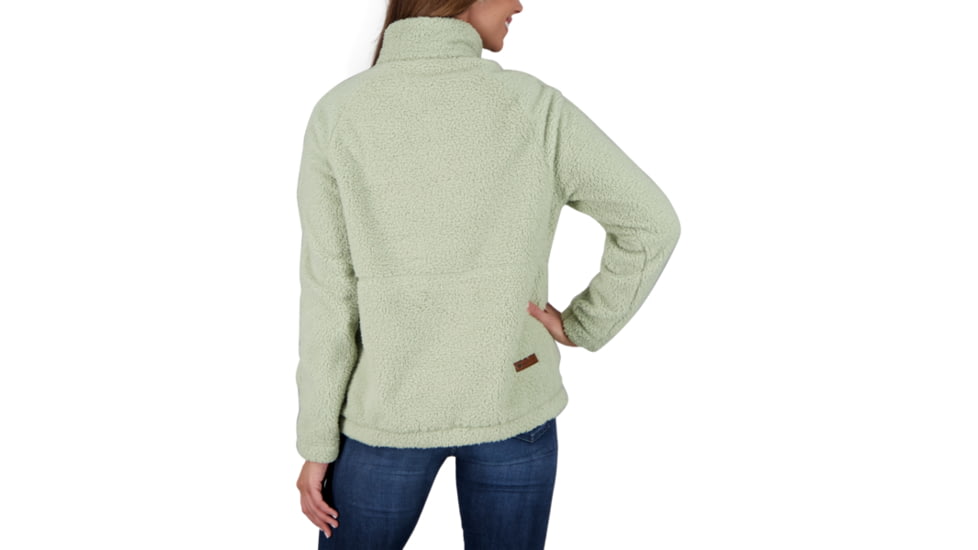 Obermeyer Piper Sherpa Pullover - Womens, Sagebrush, Large, 17058-21085-L