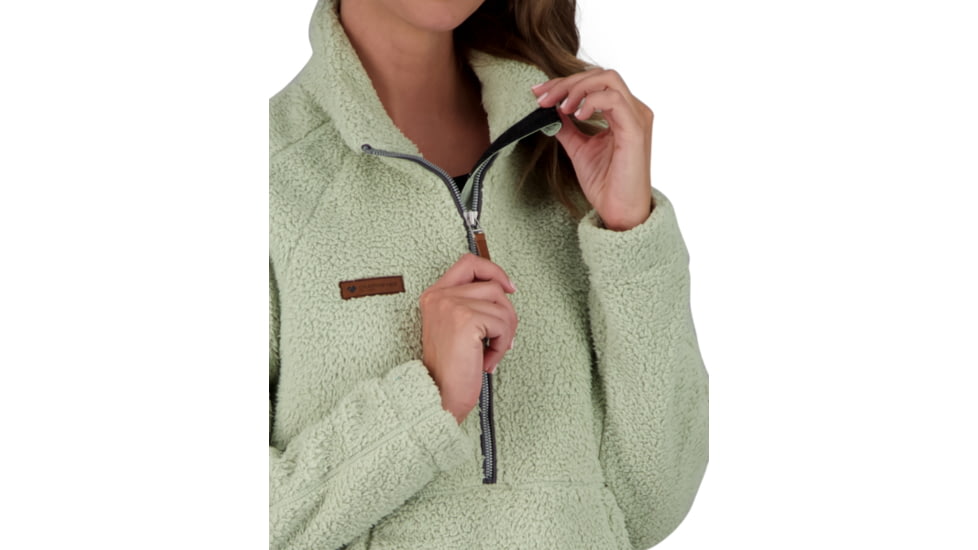 Obermeyer Piper Sherpa Pullover - Womens, Sagebrush, Large, 17058-21085-L