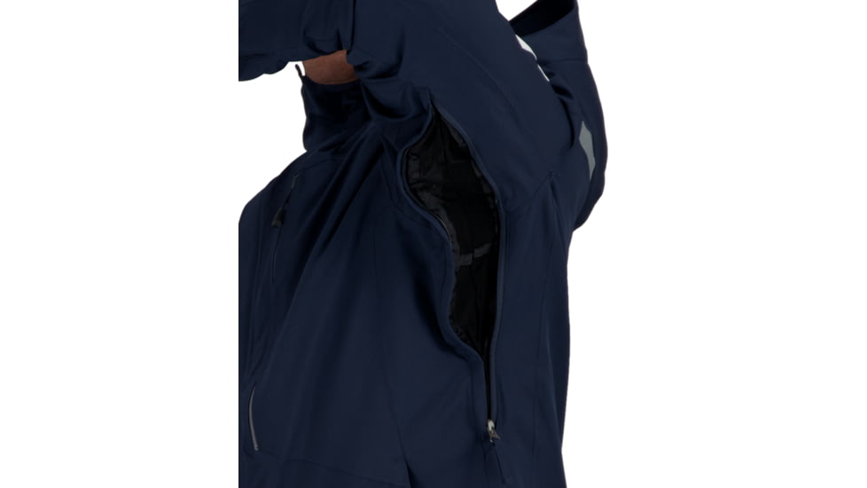 Obermeyer Primo Jacket - Men's, Medium, Tall, Admiral, 21109-21174-MT