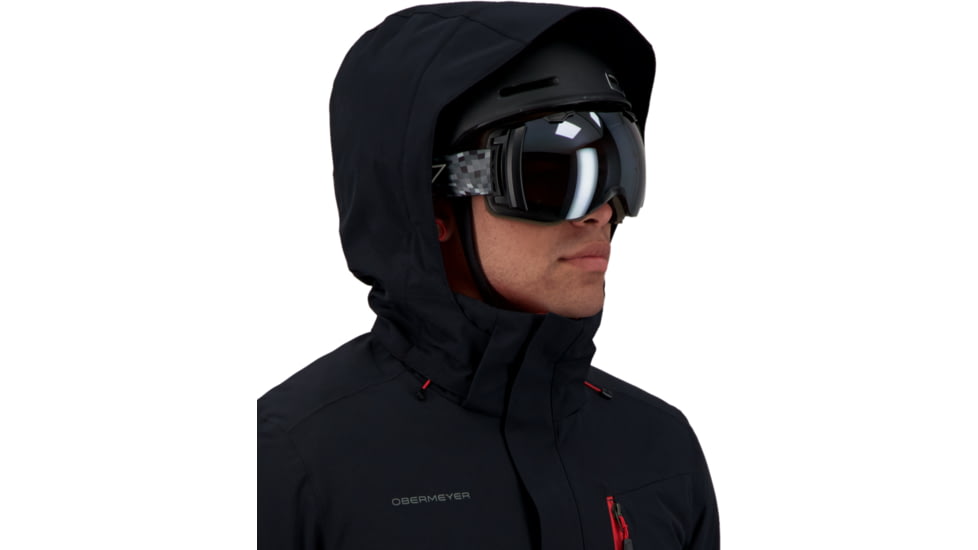 Obermeyer Primo Jacket - Men's, Medium, Regular, Black, 21109-16009-M