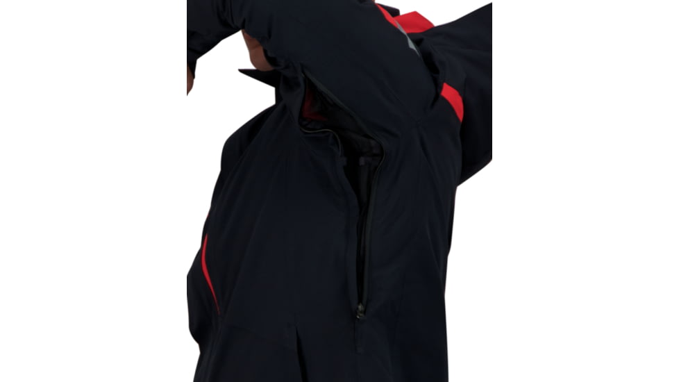 Obermeyer Primo Jacket - Mens, Black, Extra Large, 21096-16009-XL