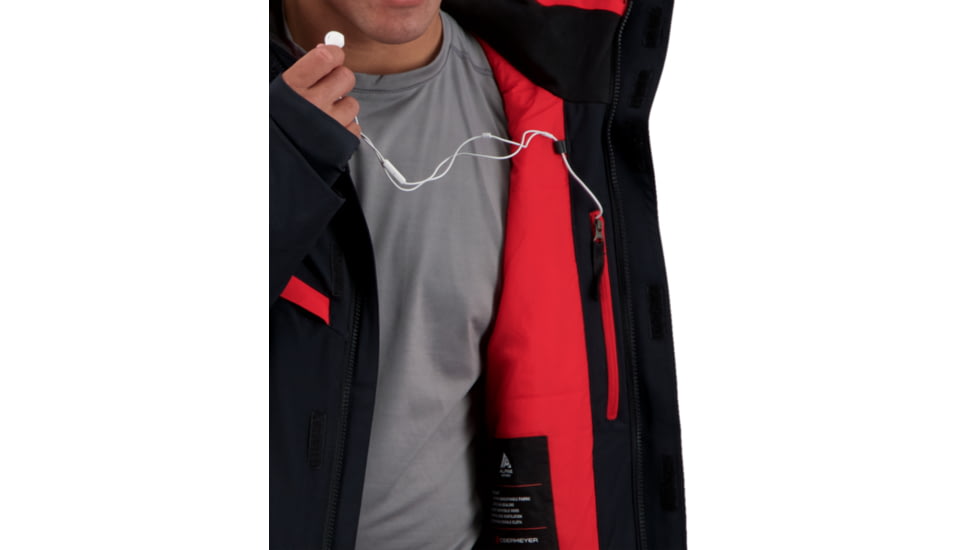 Obermeyer Primo Jacket - Mens, Black, Extra Large, 21096-16009-XL