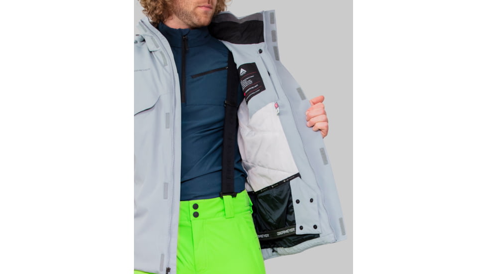 Obermeyer Primo Jacket - Mens, Small, Regular, Shale, 21109-22005-S