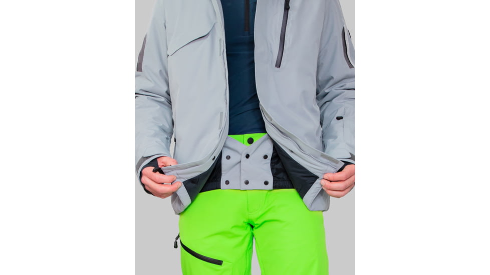 Obermeyer Primo Jacket - Mens, Small, Regular, Shale, 21109-22005-S