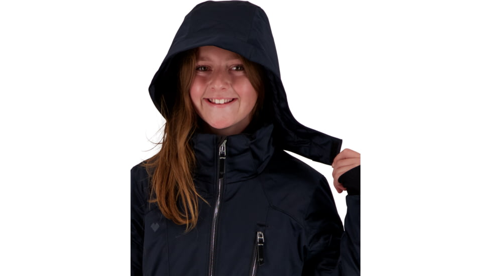 Obermeyer Rayla Jacket - Girls, Large, Black, 31084-16009-L