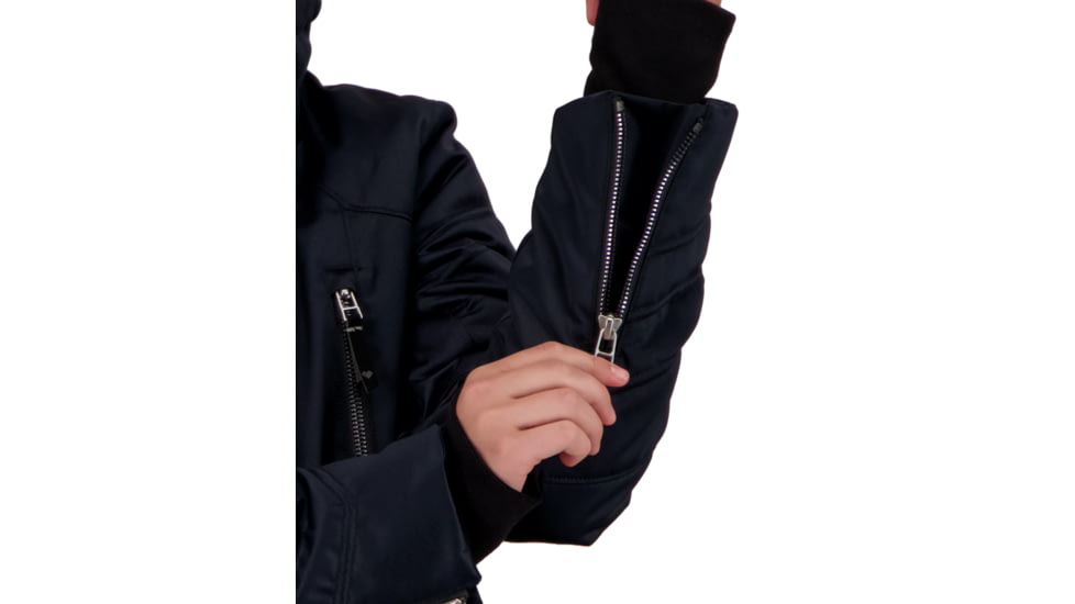 Obermeyer Rayla Jacket - Girls, Large, Black, 31084-16009-L