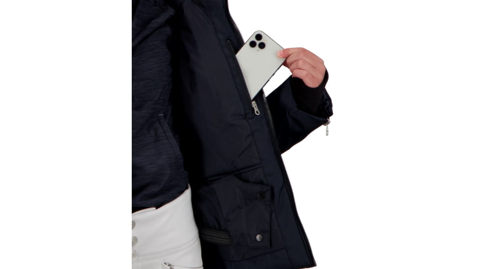 Obermeyer Rayla Jacket - Girls, Large, Black, 31084-16009-L