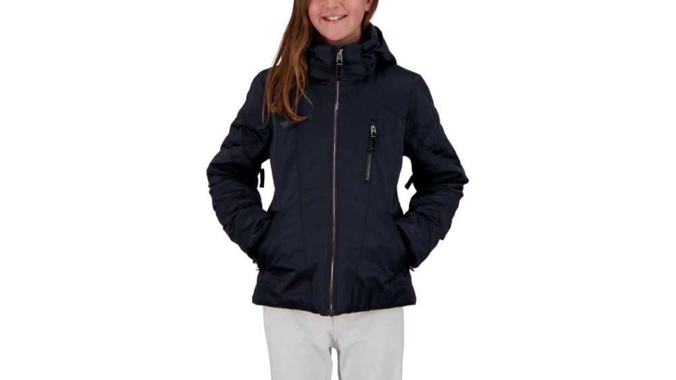Obermeyer Rayla Jacket - Girls, Large, Black, 31084-16009-L