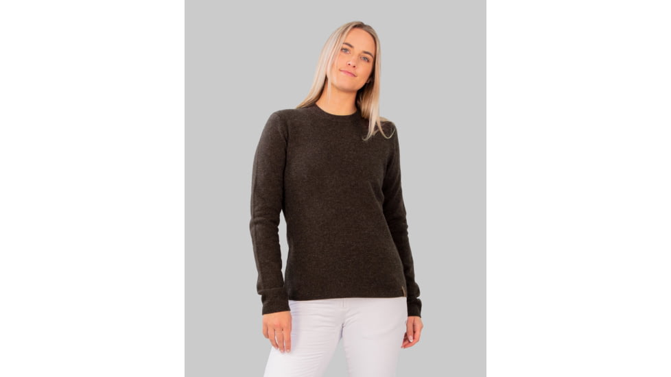 Obermeyer Rayna Crewneck Sweater - Womens, 2XL, Leather, 16058-21019-2XL