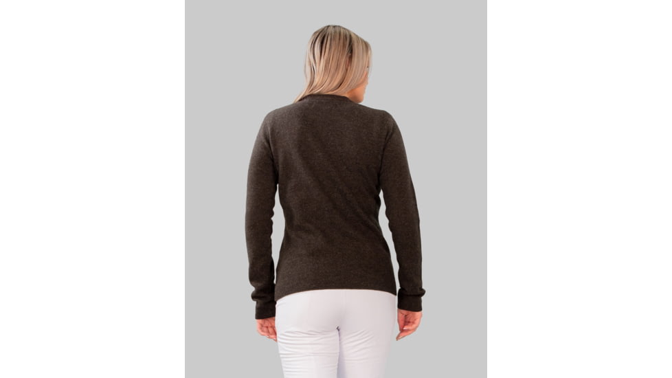 Obermeyer Rayna Crewneck Sweater - Womens, 2XL, Leather, 16058-21019-2XL