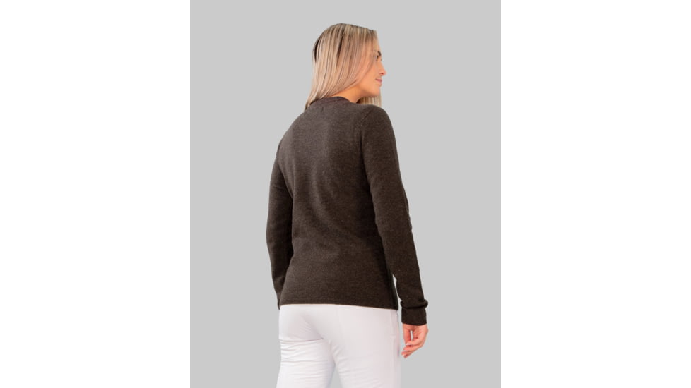 Obermeyer Rayna Crewneck Sweater - Womens, 2XL, Leather, 16058-21019-2XL
