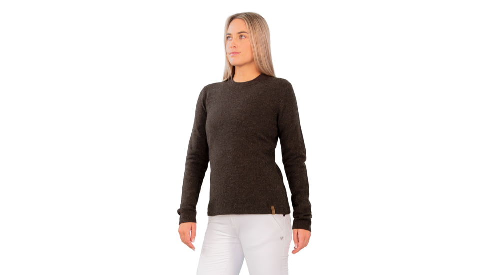Obermeyer Rayna Crewneck Sweater - Womens, Medium, Leather, 16058-21019-M