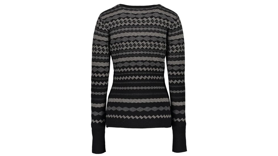 Obermeyer Reece Ski Sweater - Womens, Black, Medium, 16044-BLACK-M