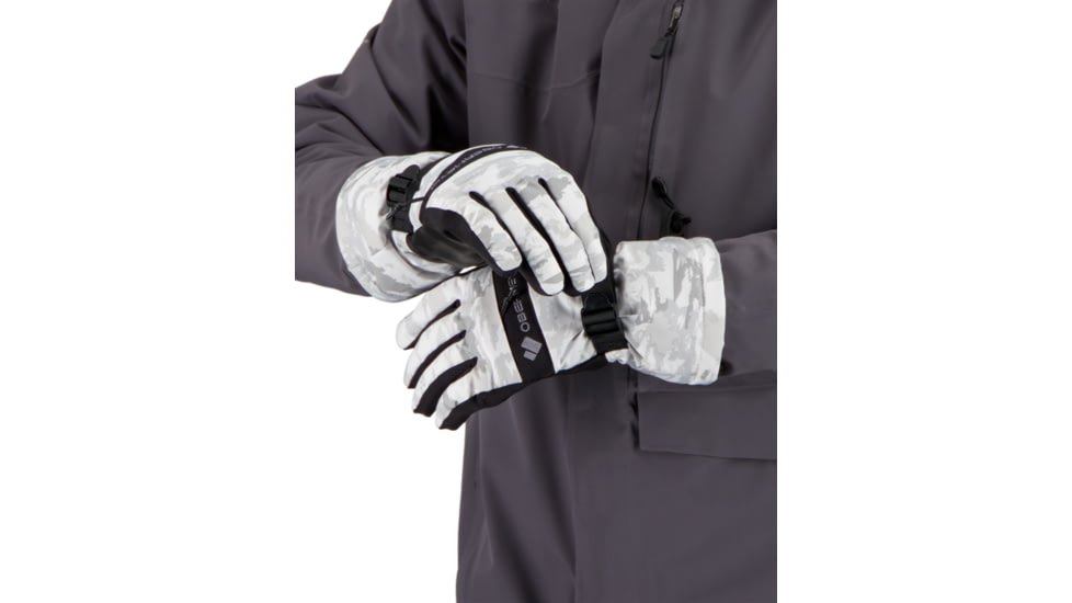 Obermeyer Regulator Glove - Mens, Snow Squall, Medium, 28019-21104-M
