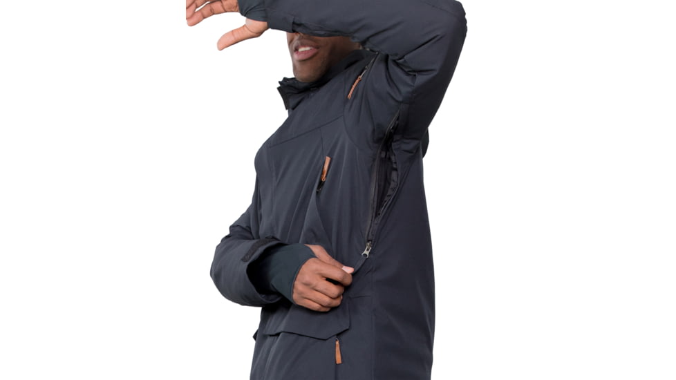 Obermeyer Ridgeline Jacket - Men's, 2XL, Black, 21111-16009-2XL