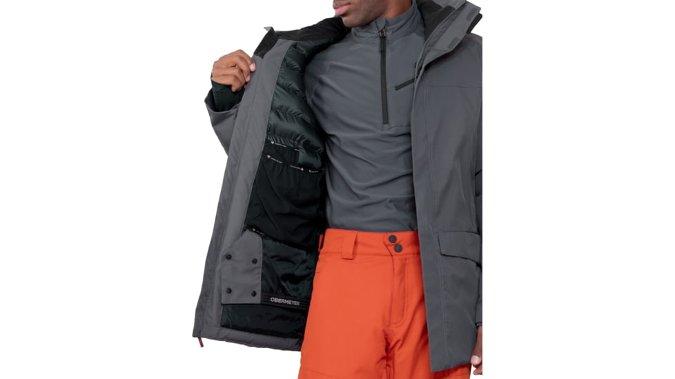Obermeyer Ridgeline Jacket - Men's, Extra Large, Coal, 21111-20004-XL