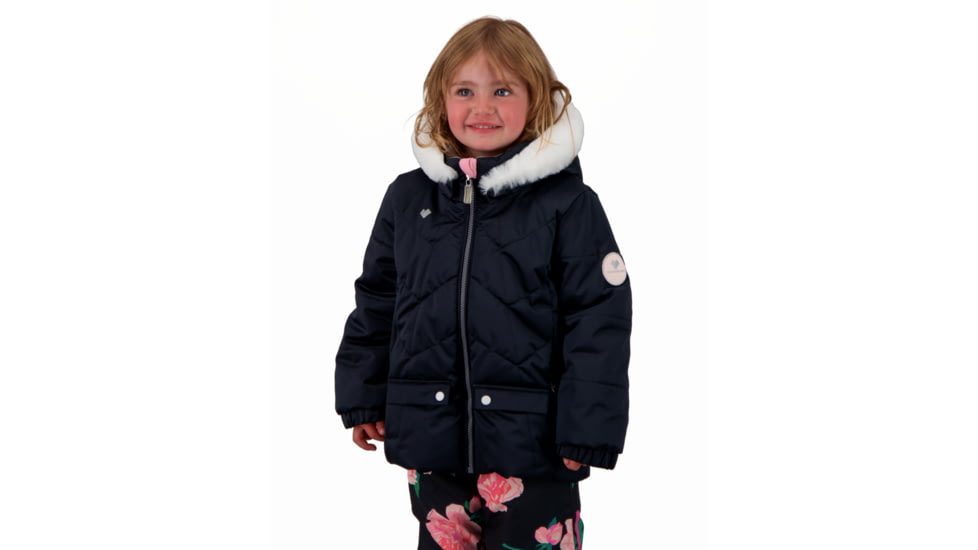 Obermeyer Roselet Jacket - Girls, Black, 4, 51075-16009-4