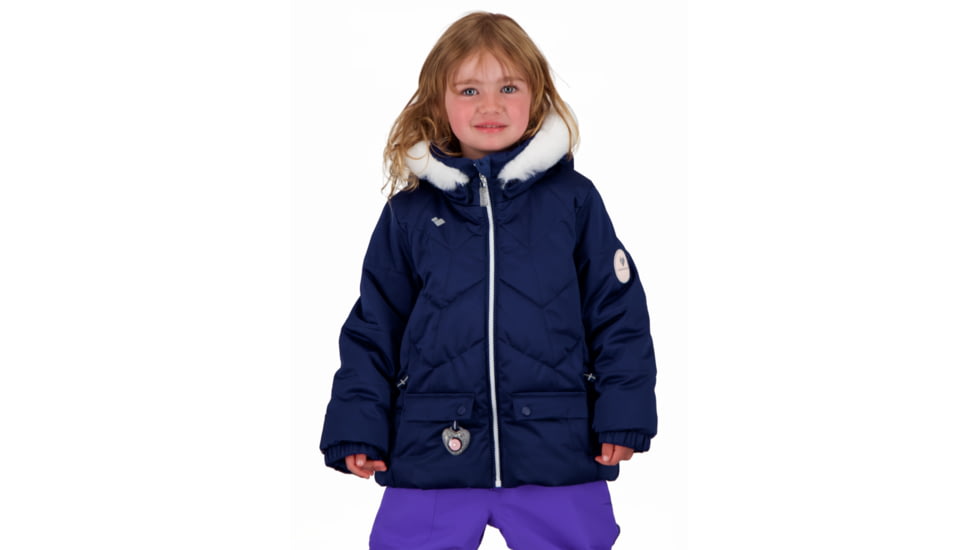 Obermeyer Roselet Jacket - Girls, Navy, 2, 51075-20167-2