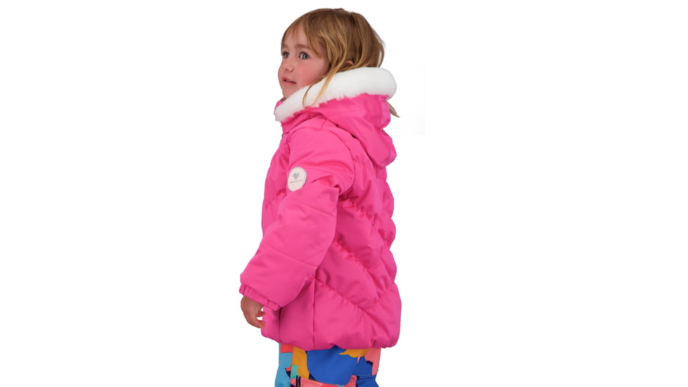 Obermeyer Roselet Jacket - Girls, Pink Pwr, 3, 51075-20057-3