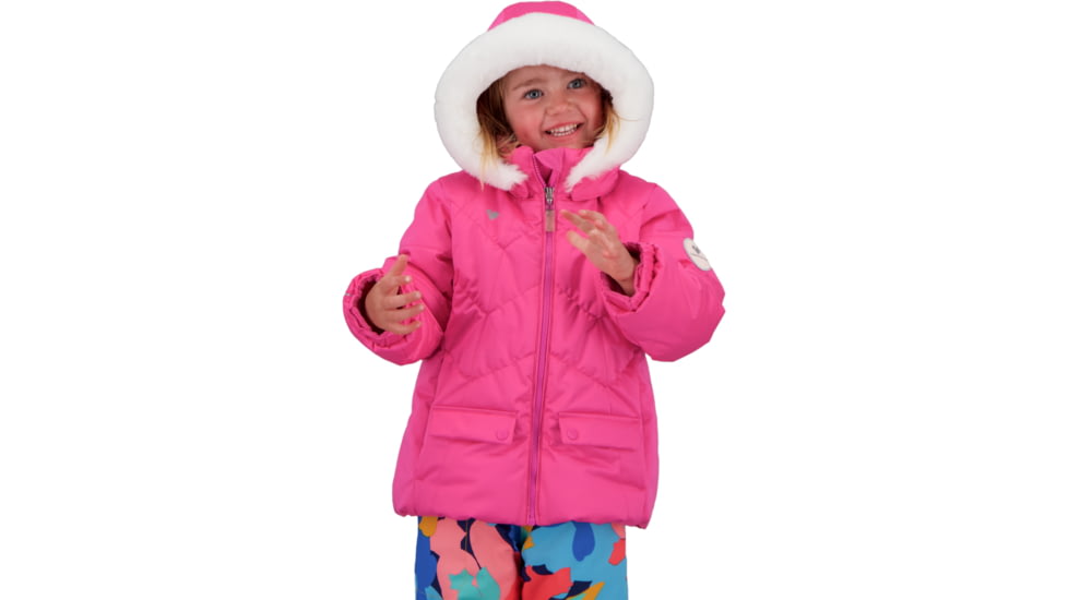 Obermeyer Roselet Jacket - Girls, Pink Pwr, 3, 51075-20057-3