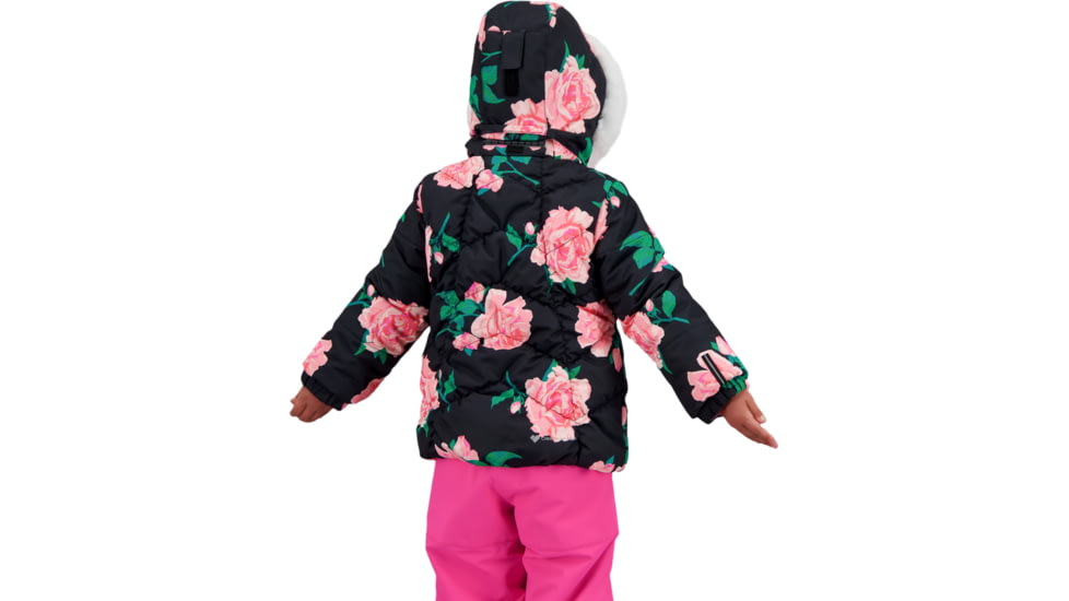 Obermeyer Roselet Jacket - Girls, Roses-R-Pink, 6, 51075-21151-6