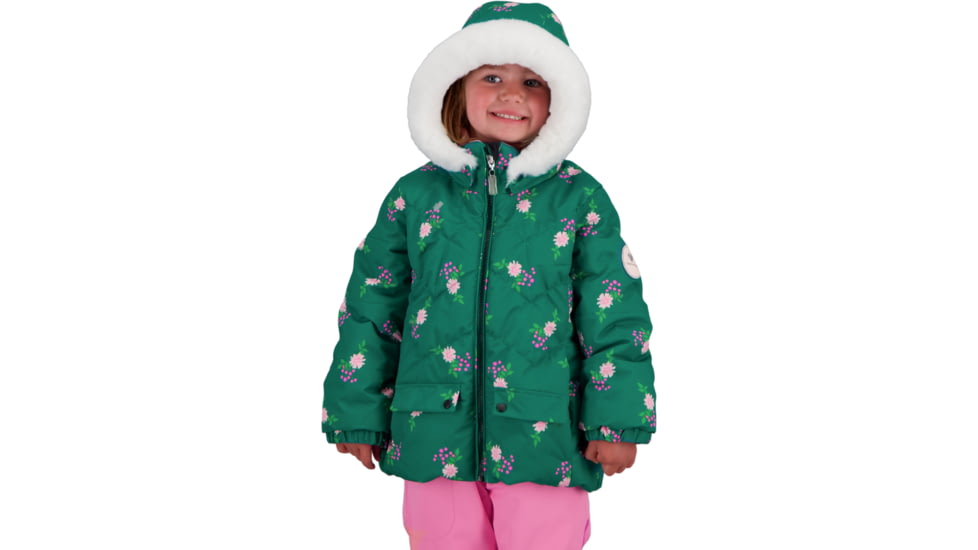 Obermeyer Roselet Jacket - Girls, Wintergreens, 4, 51075-21058-4