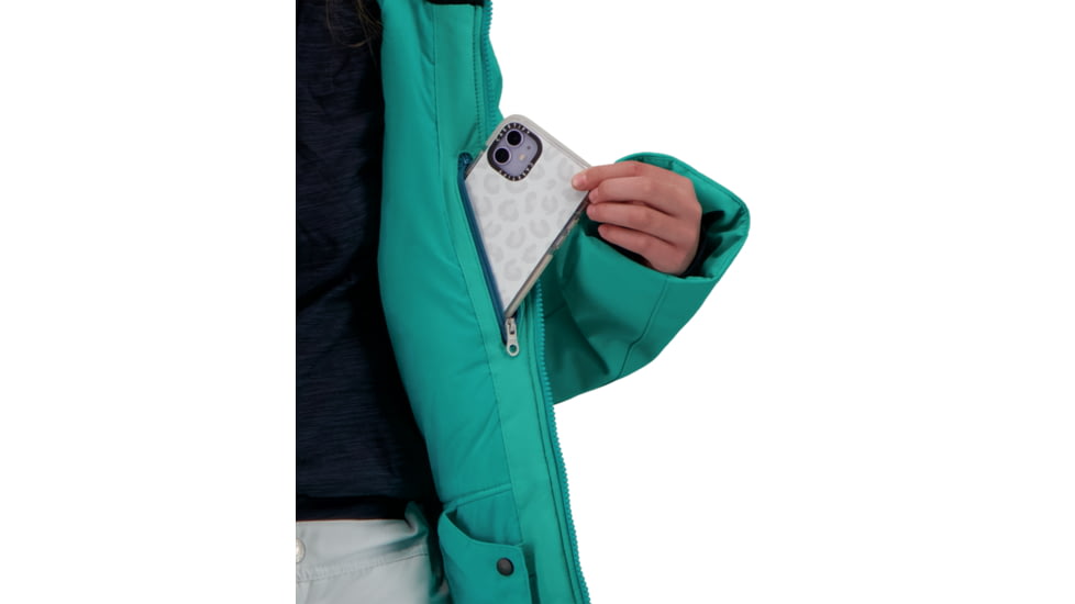 Obermeyer Rylee Jacket - Girls, Off Tropic, Extra Small, 31070-20063-XS